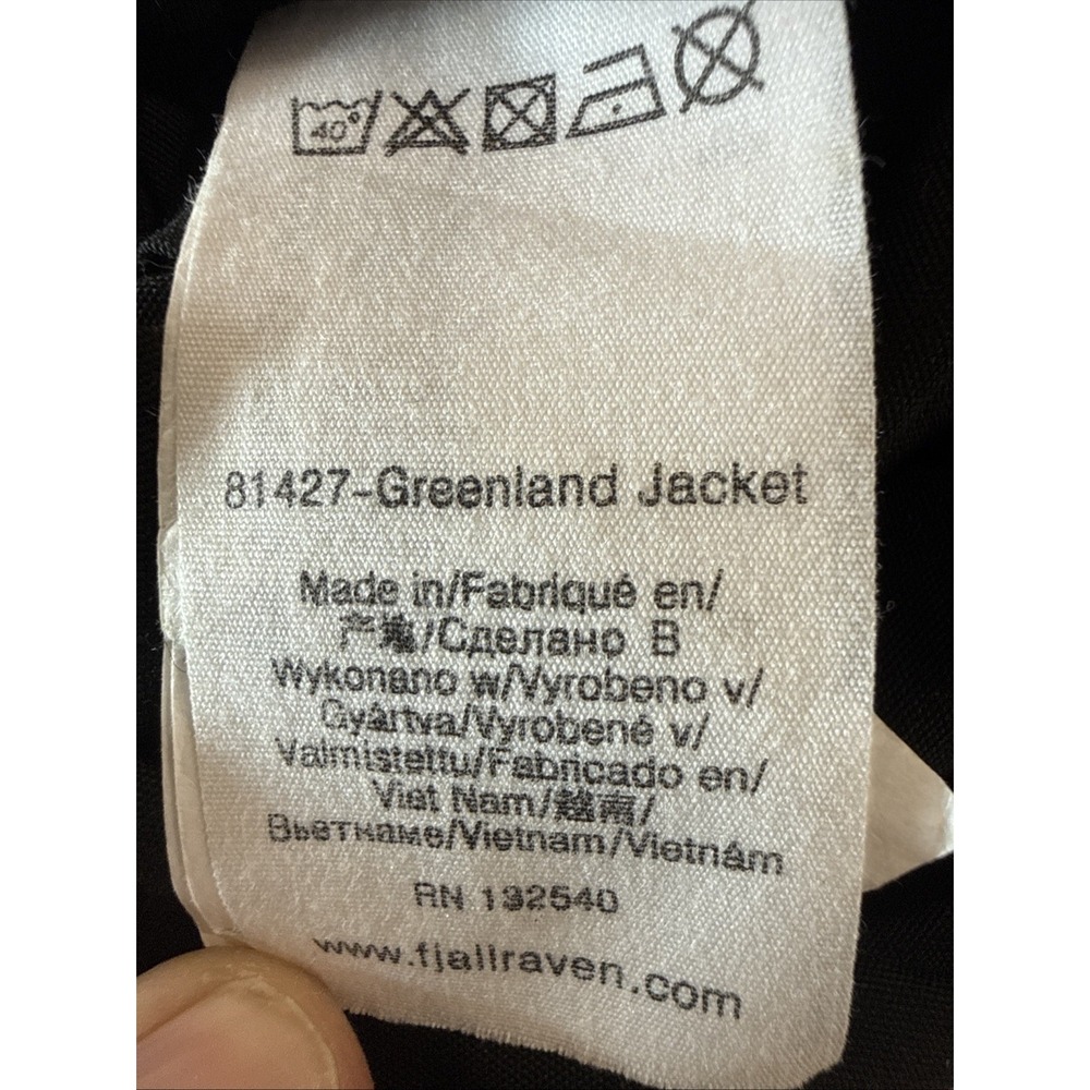 Fjall Raven Greenland Jacket Men's XS G-1000 Hooded Field Coat 81427 - Picture 14 of 14